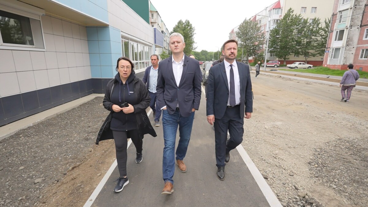 Дополнительные парковочные зоны оборудовали на дороге на улице Савченко в столице Камчатки